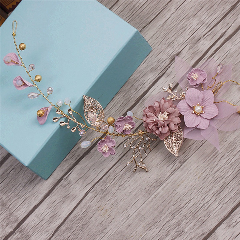 Siy Mahkotatiara Rambut Bahan Alloy Handmade Untuk Pernikahanpengantin Wanita