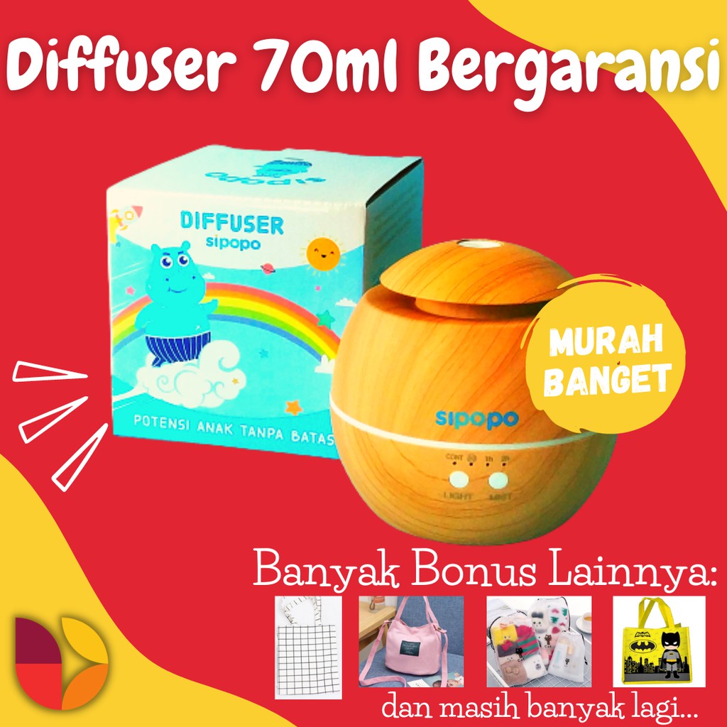 [BERGARANSI] Diffuser Untuk Essential Oil atau Aromatherapy