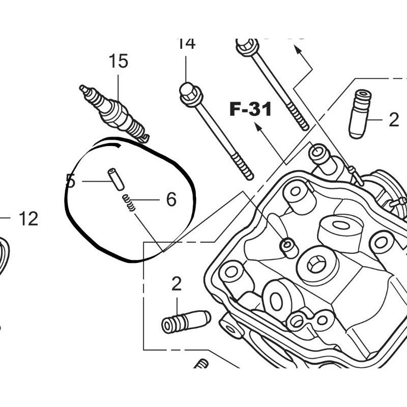 Pin Per Dekompresi Cs1 Sonic 125 Cbr 125