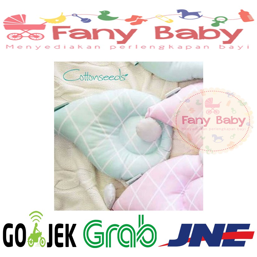 CottonSeeds Baby Head Pillow