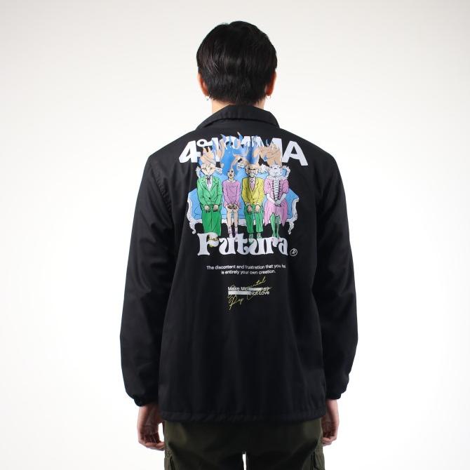 BILLIONAIRES PROJECT OUTER - FUTURA FRIENDS COACH JACKET - L