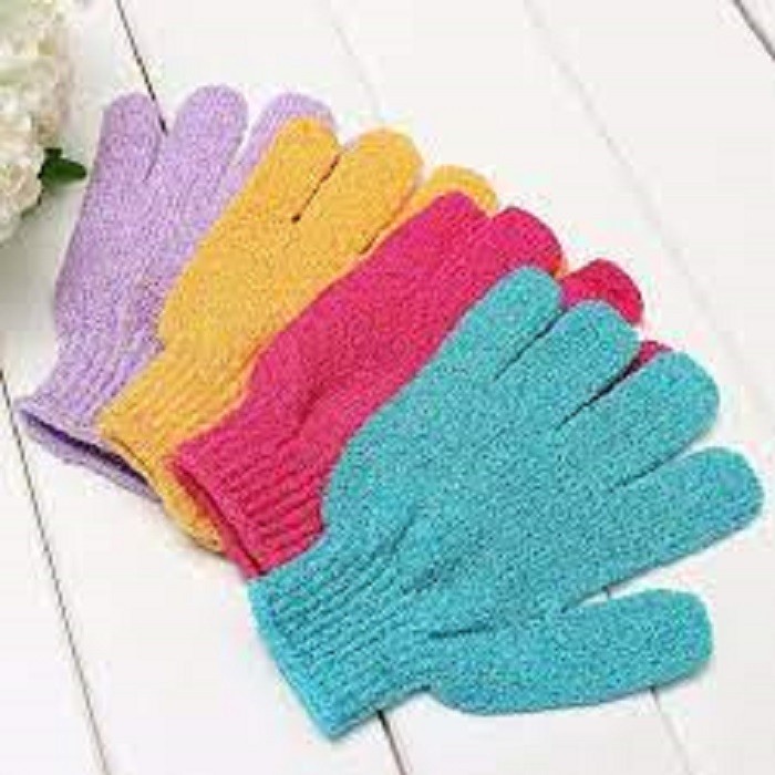 Sarung Tangan Mandi Multifungsi Body Scrub Bath Glove Busa Spons Sabun