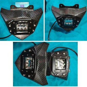 Lampu Reflektor Lampu LED Depan CRF 150 Klx 150 WR155 Model Carbon