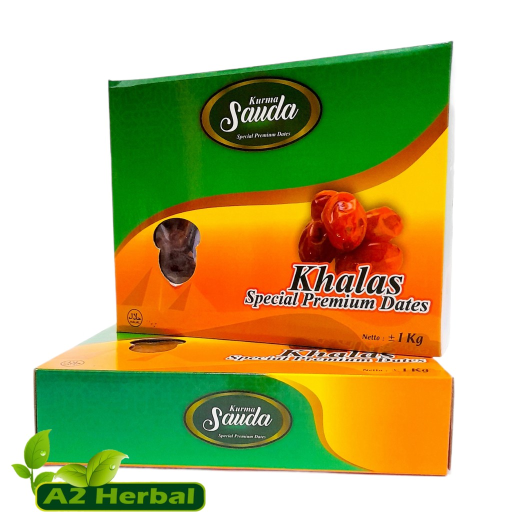 Kurma Khalas sauda 1kg spesial premium dates