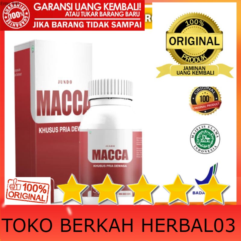 100% ASLI OBAT JUNDO MACCA ASLI ORIGINAL KUALITAS TERJAMIN