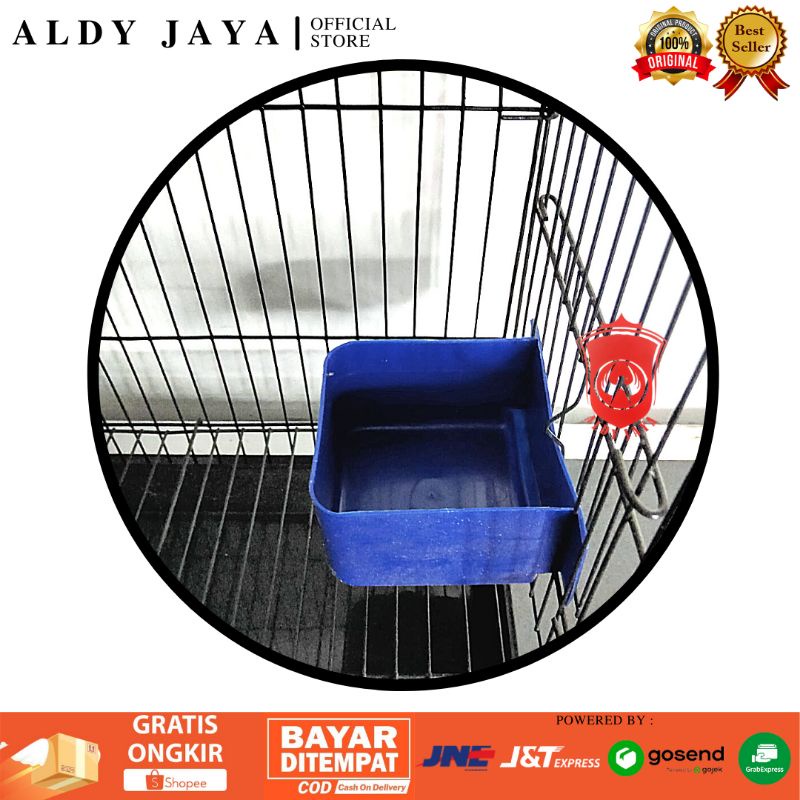 ALDY JAYA - KANDANG KUCING KELINCI HAMSTER ANJING DLL | UKURAN 47X32X31-2