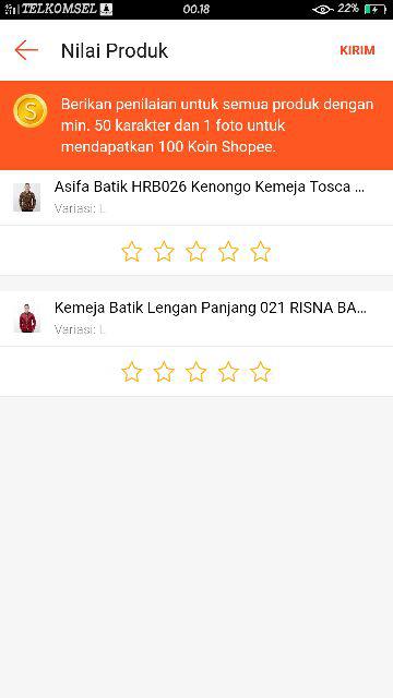 Kemeja Batik Lengan Panjang 021 Risna Batik Hrb026 Hem Batik Murah Seno Sogan Bakung Padi Manggar