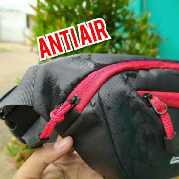 Tas waistbag mini waterproof tas pinggang anti air original elvis - haddad