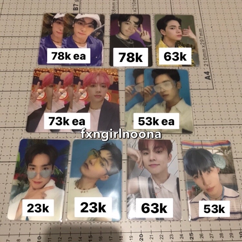The Boyz Thrilling Splash Kick Bang Photocard PC Postcard Tiket Sparkling Hyunjae Q Sangyeon New Kev