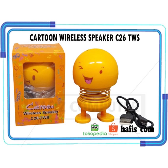 CARTOON WIRELESS SPEAKER C26 TWS