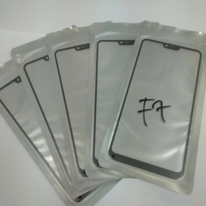 Kaca lcd + lem oca oppo F7 /CROWN