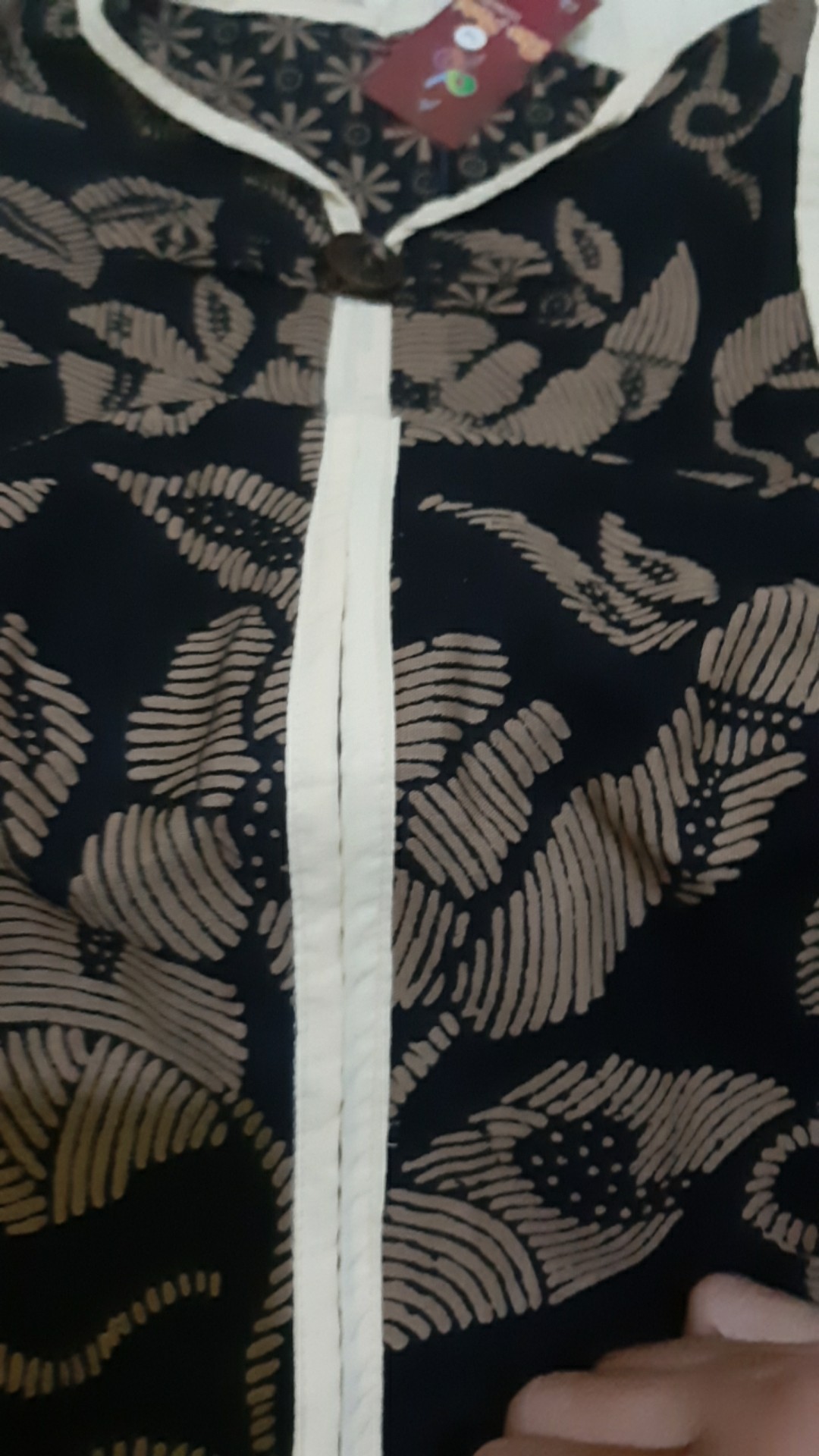 Atasan Batik Wanita Blouse Batik Dua Putri  S-m-l-xl-xxl-3l-4l-5l  Daun Kembar