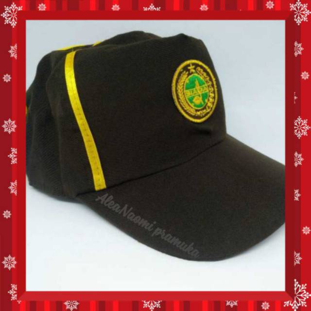 Topi Siaga Bordir topi siaga Putra Putri Pramuka topi siaga putri bordir topi siaga putra bordir topi pramuka SD