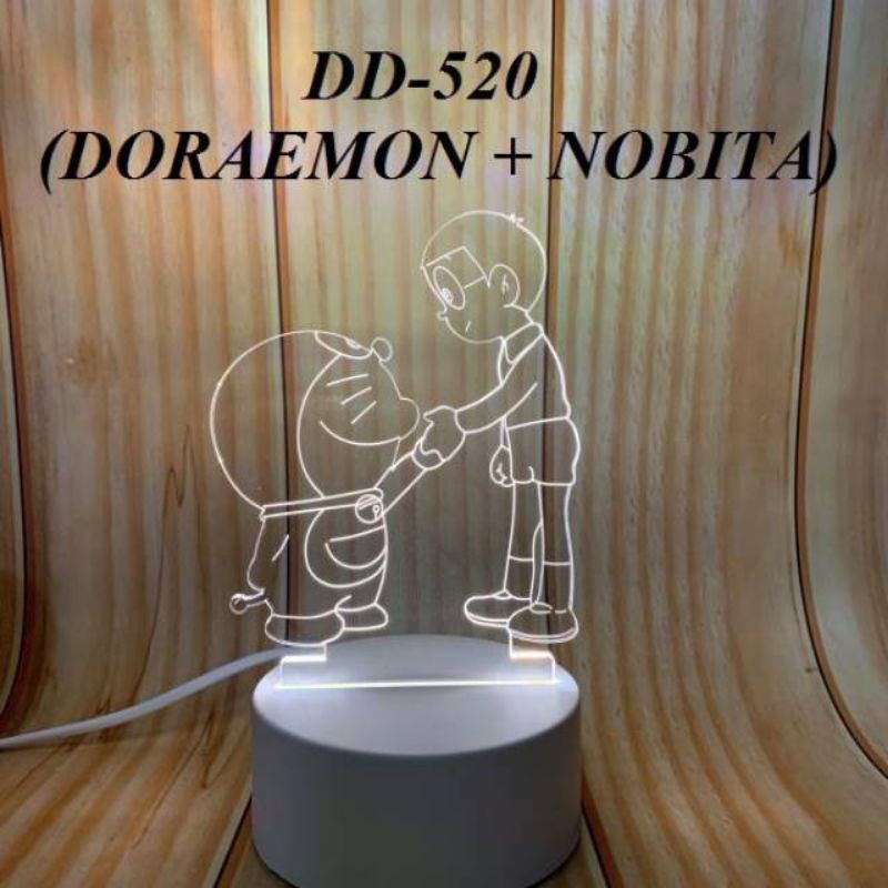 Lampu Hias Doraemon 3d Lampu Tidur Led