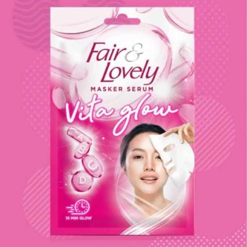 FAIR &amp; LOVELY Multivitamin Serum Sheet Masker/Masker Wajah