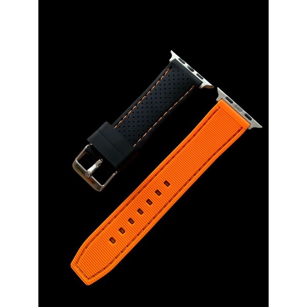 Strap Apple watch Kombinasi Oren 42/44