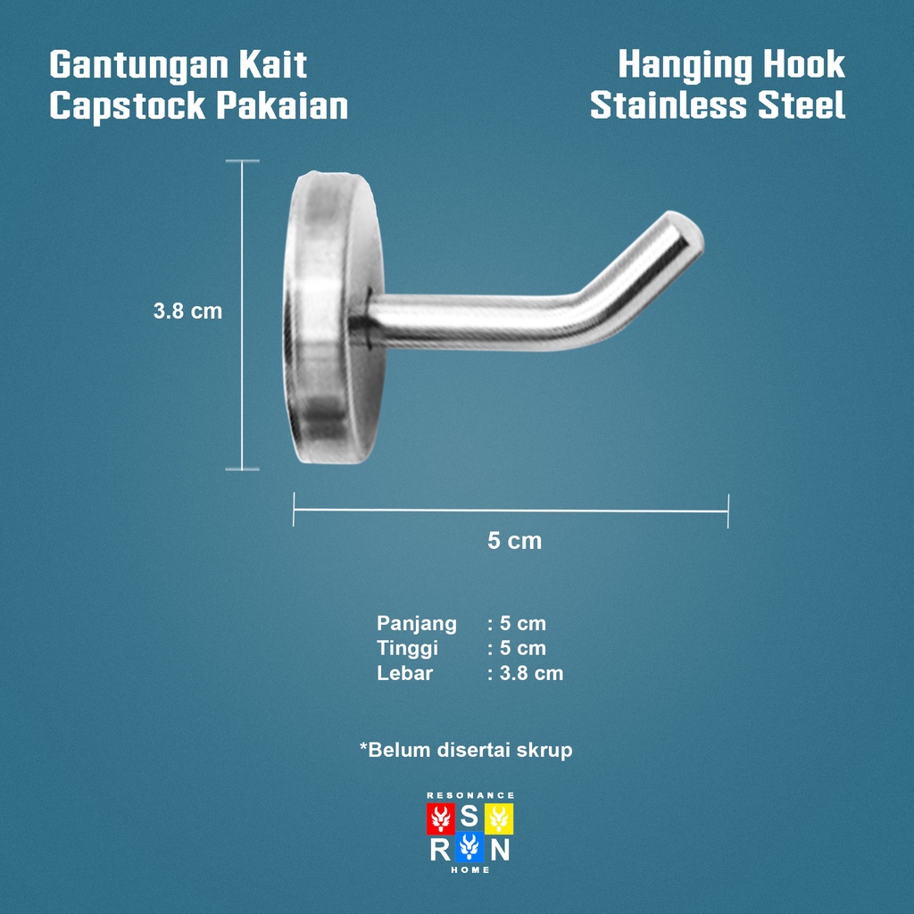 Gantungan Kait Mini / Hanging Hook / Resonance Home