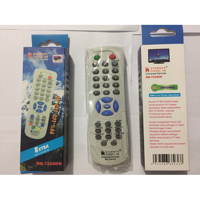 Remot/Remote TV SANKEN LCD LED HD/Remote TV SANKEN