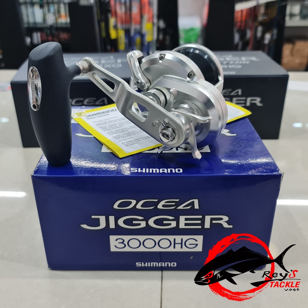 REEL OCEA JIGGER 3000 HG ( GARANSI RESMI ) / OCEA JIGGER 3000HG (GARANSI RESMI)