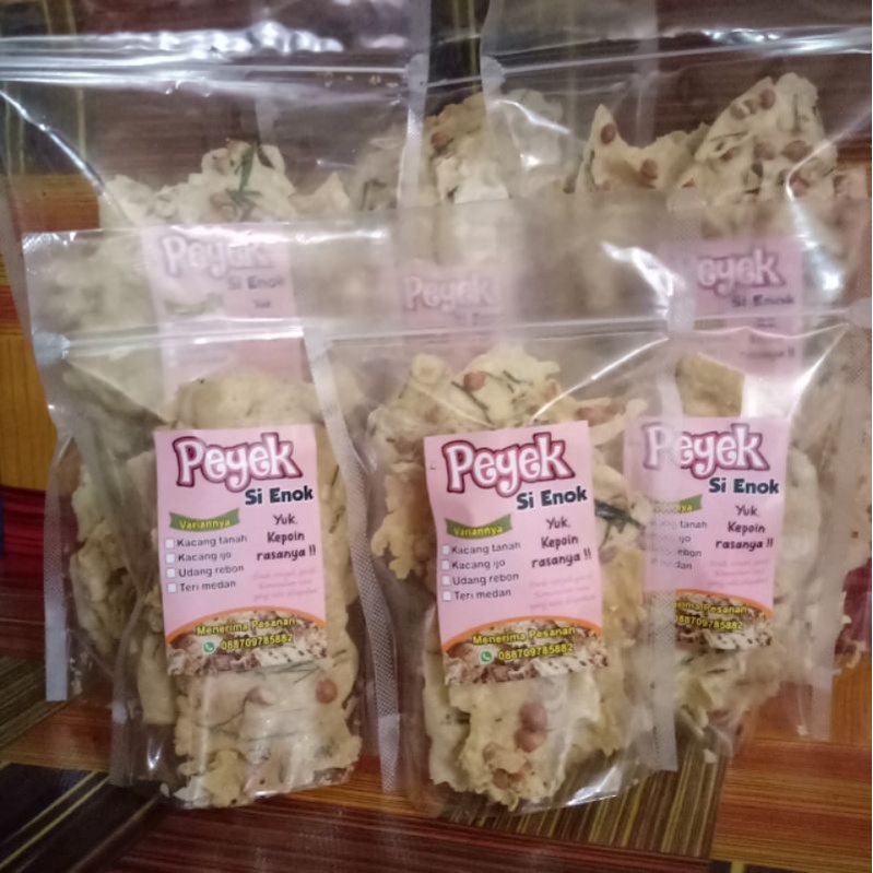 

peyek kacang tanah/rempeyek kacang tanah berat 270gr