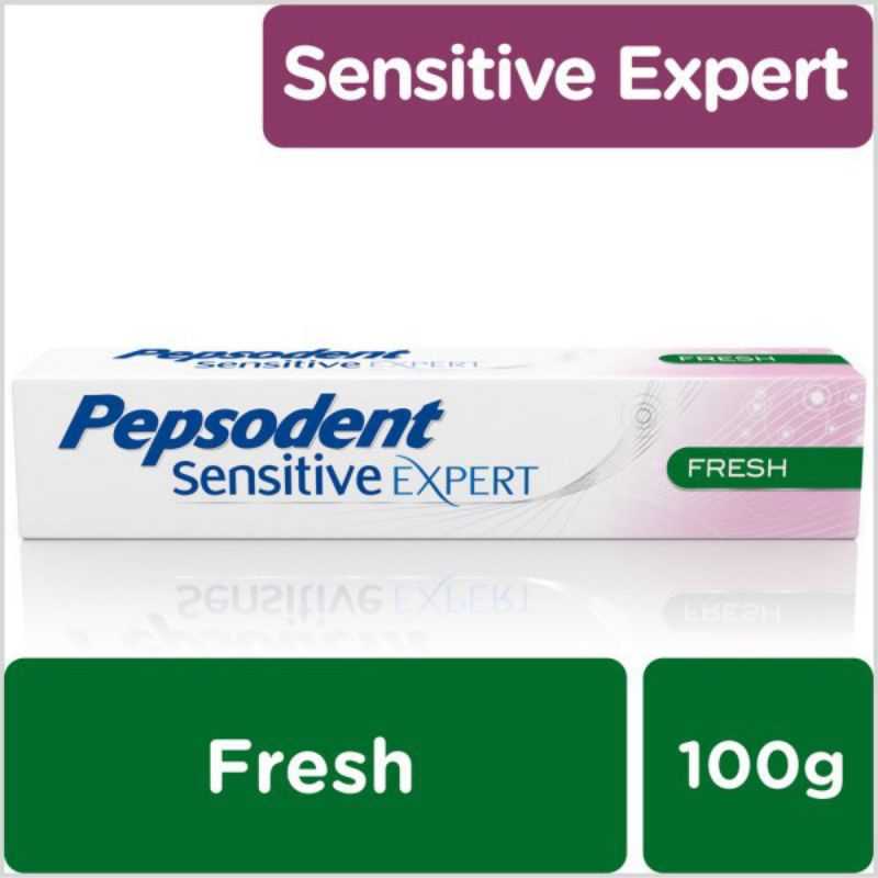 Pepsodent Sensitive Expert Pasta Gigi Fresh 100 Gr Pasta Gigi Pepsoden