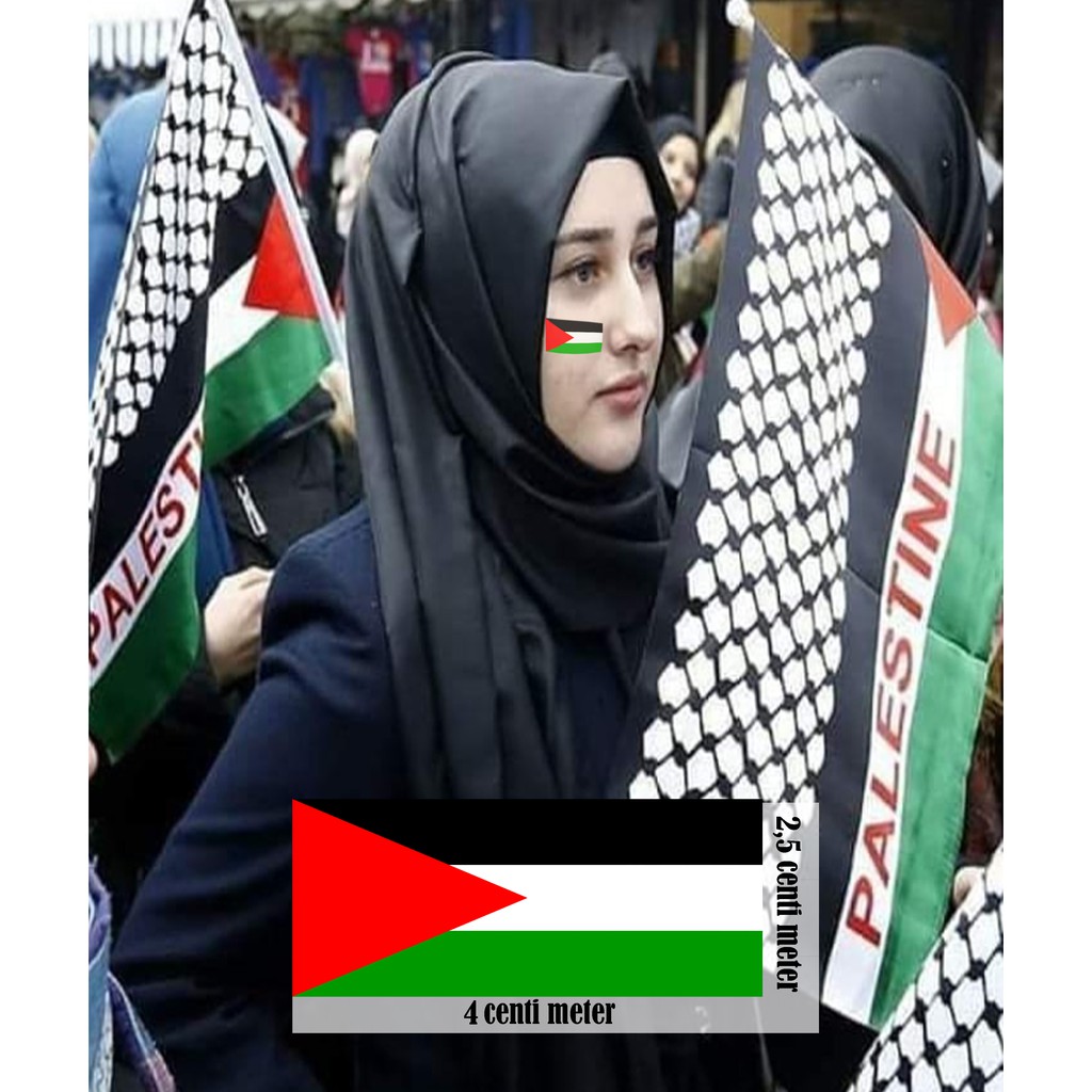 

Stiker Pipi Bendera Palestina 10-40 PCS Best Seller PALING MURAH!!!