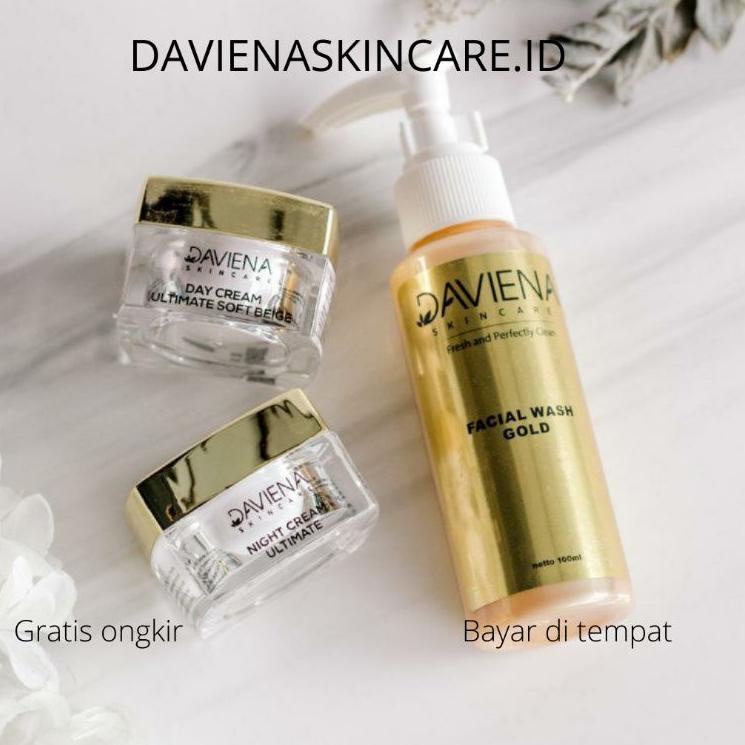 KODE-YS14 DAVIENASKINCARE PAKET HEMAT GOLD SERIES | daviena skincare | Davina | Davienaskincare | Se