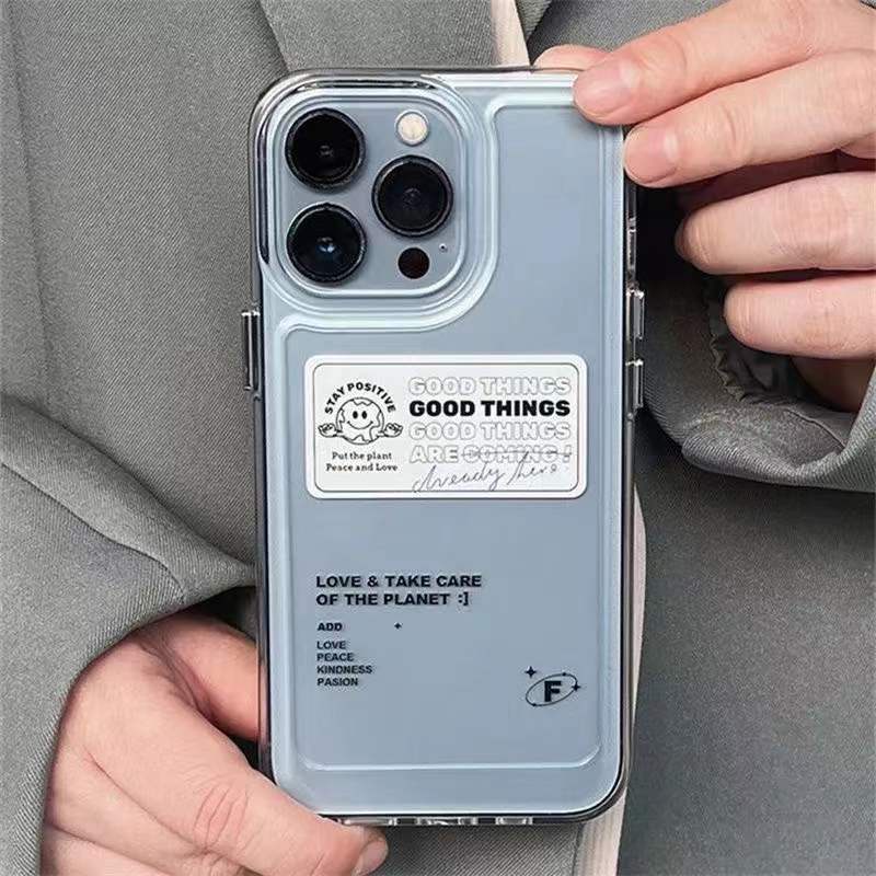 Soft Case Silikon TPU Transparan Untuk IPhone 14 13 12 11 Pro X XR XS Max SE 6 6S 7 8 Plus