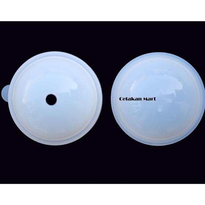 CM CETAKAN RESIN CRAFT DIY SPHERE BOLA 8 CM SILIKON