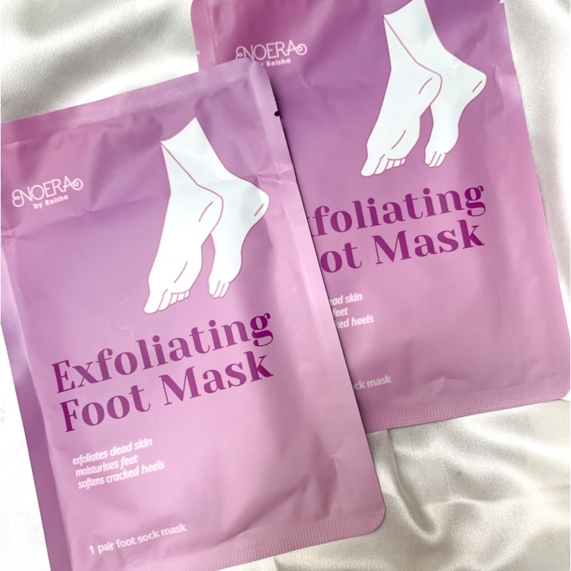 NOERA EXFOLIATING FOOT MASK / LANBENA FOOT MASK