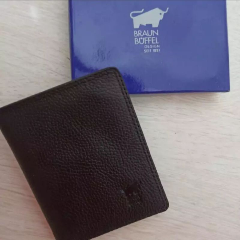 dompet kulit braun buffel - dompet kulit pria asli model 3 dimensi - fashion pria - bisa COD