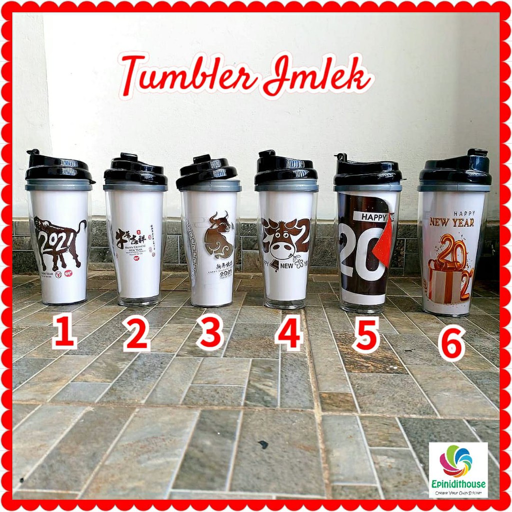 

Tumbler Imlek Chinese New Year 2021 Gong Xi Fa Cai Ox Souvenir Hampers Tahun Baru Cina Kado Hadiah