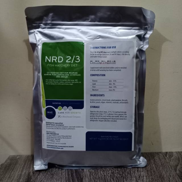 PELET NRD 2/3  1 KG / NRD 200-300 MIKRON