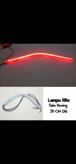 Lampu Alis Tambahan Variasi Panjang Vario 125 150 Sein Riting Running Biru Kuning Merah Honda
