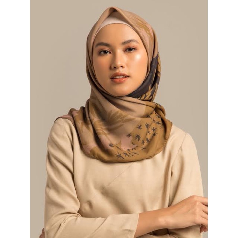 Kamara Misted Yellow Scarf by KAMI.
