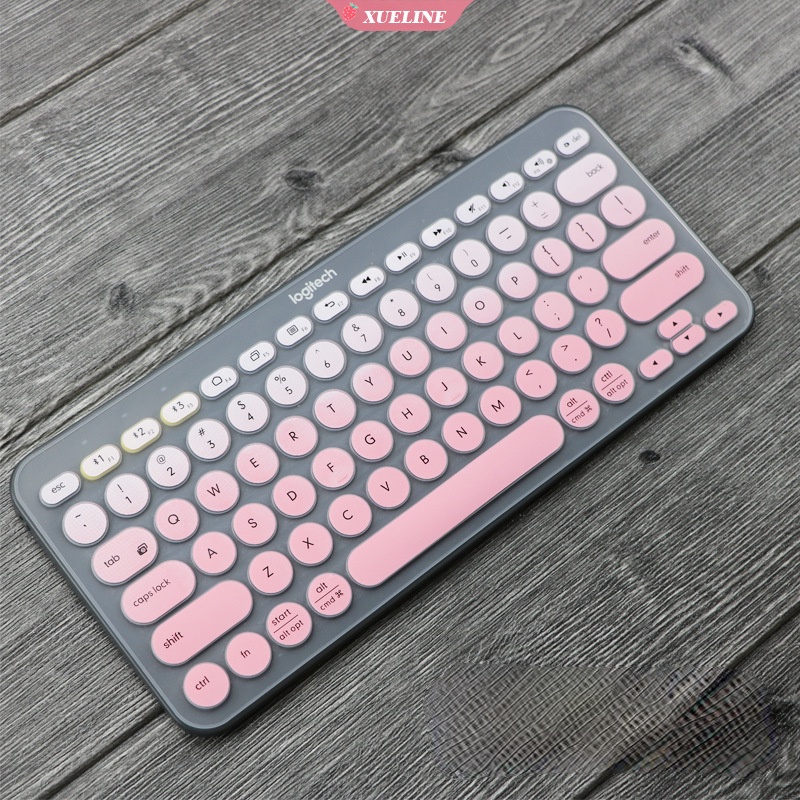 Cover Pelindung Keyboard Bahan Silikon Anti Debu Untuk Logitech k380 10 Inch (ZXL)