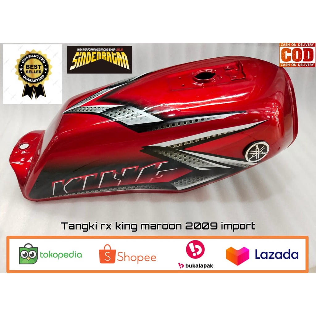 TANGKI MERAH  RX KING 2009 IMPORT TERMURAH BERKUALITAS