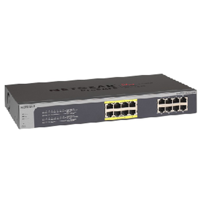 Deskripsi Netgear JGS516 Switch 16-Port 10/100/1000 Mbps Gigabit Ethernet Speed 10/100/1000Mbps Gigi