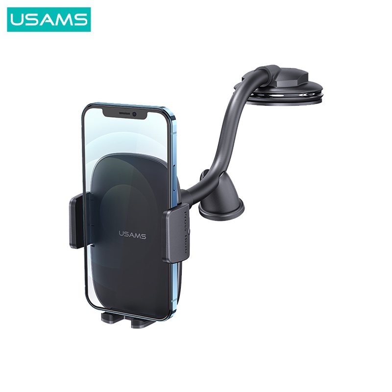 USAMS  Original car holder ZJ065 Universal Car Mount Gravity Stand Phone Holder Dashboard Mobil holder hp motor phone holder Ori