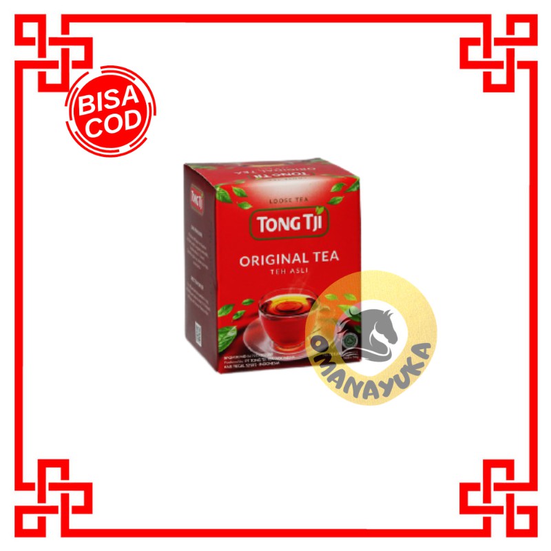 

Tong Tji Original Tea 50 gram Teh Seduh (harga per slop)