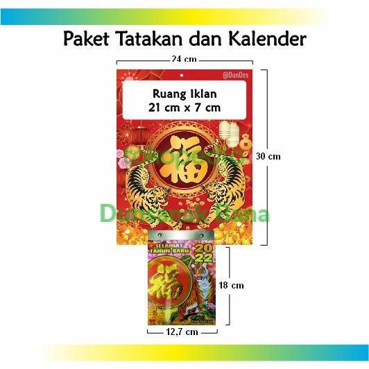 

READY Kalender Harian Sedang + Tatakan Shio BERKUALITAS