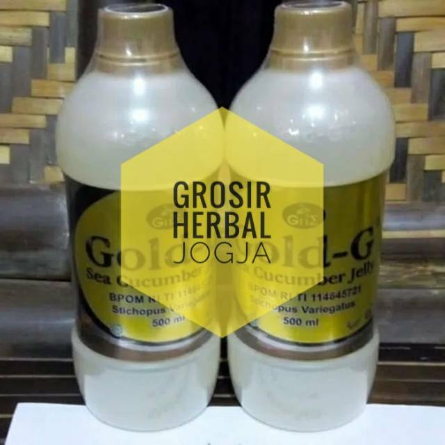 Terlarisss Jelly Gamat Gold G 500 Ml Murah Asli Jogja Indonesia