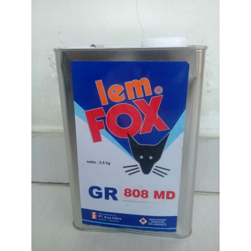 Lem Fox GR 808 / Lem serbaguna / Lem sepatu / Lem sandal / Lem perekat kuat