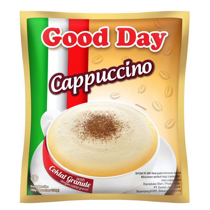 

Segera Miliki Good Day Cappuccino (30 Sachet @25 G) Terlaris