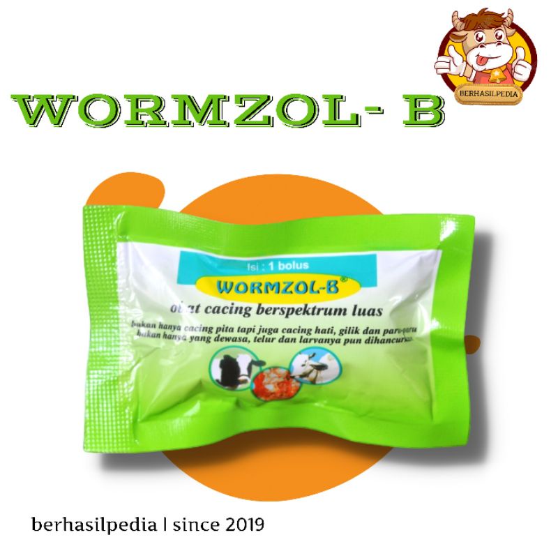 OBAT CACING BOLUS WORMZOL B ECER