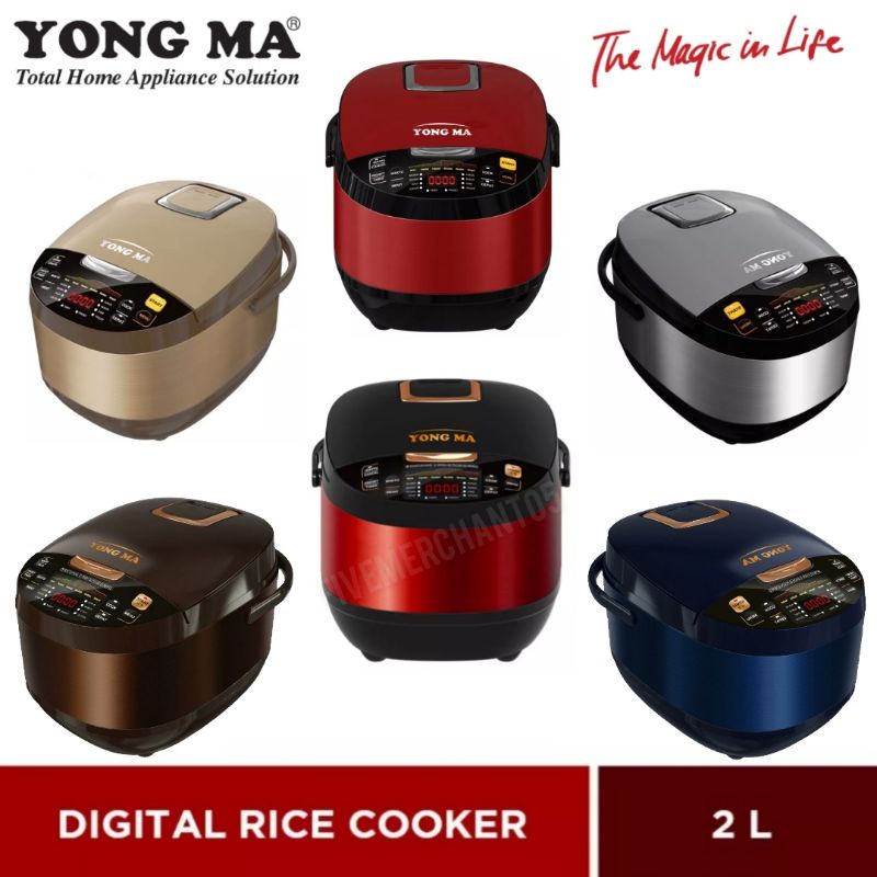 Jual Magic Com Yong Ma Digital Rice Cooker Yongma Smc Shopee Indonesia