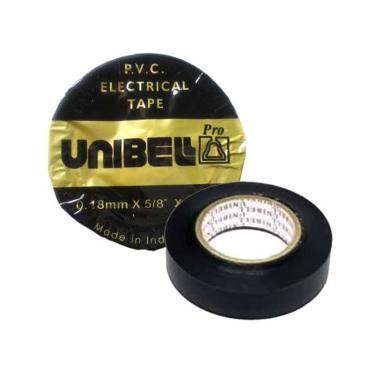 

Isolasi Listrik Hitam UNIBEL Kecil 0.18 mm x 5/8” x 5 Yards / Solasi Listrik Hitam UNIBELL Serbaguna