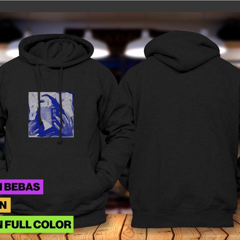 Hoodie Jumper Musik Yoasobi - BLUE