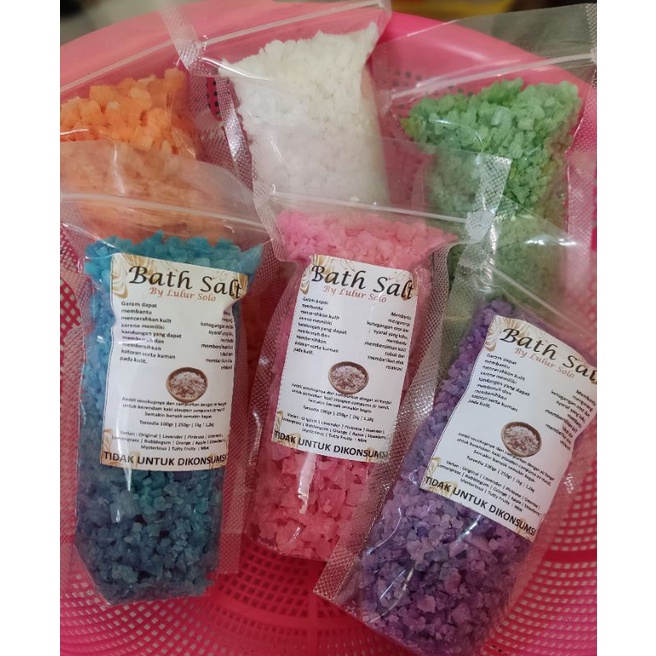 (300gr) Garam Mandi Bath Salt Organik Aromaterapi Kaki Spa 250gr Foot Soak Promo Buy 10 Get 1