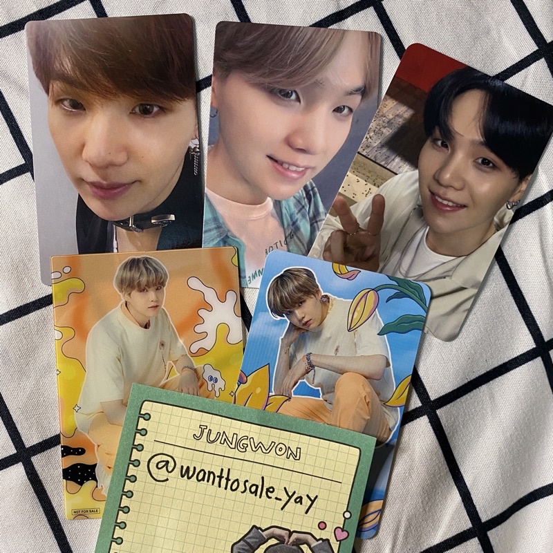 SUGA JAPAN PHOTOCARD FAKE LOVE THE JOURNEY